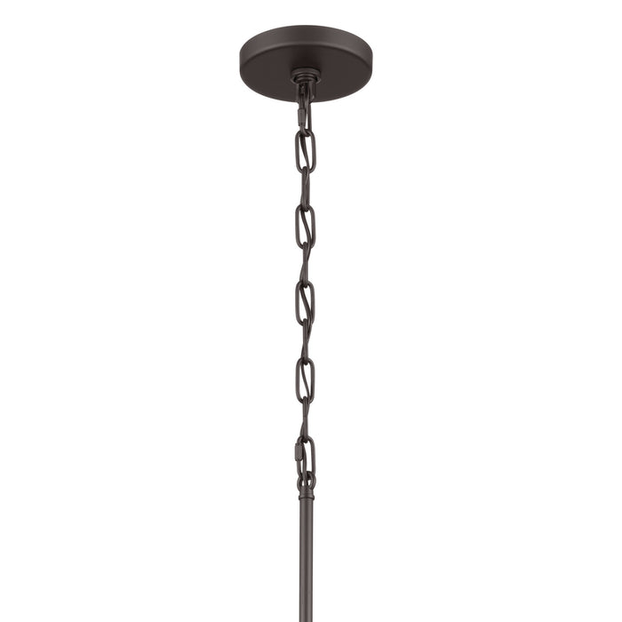 Kichler 52436OZ Five Light Chandelier, Olde Bronze