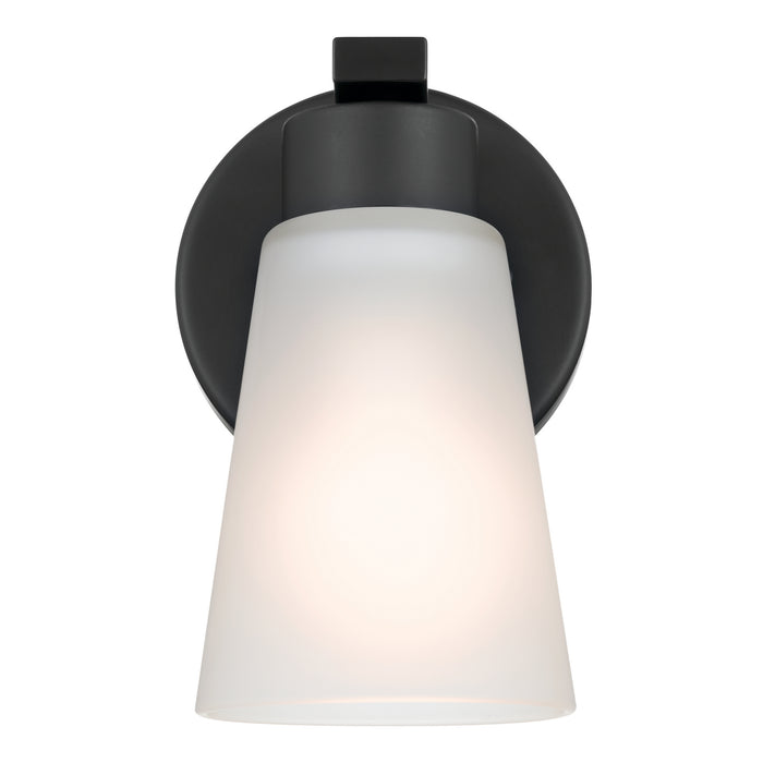 Kichler 52437BK One Light Wall Sconce, Black