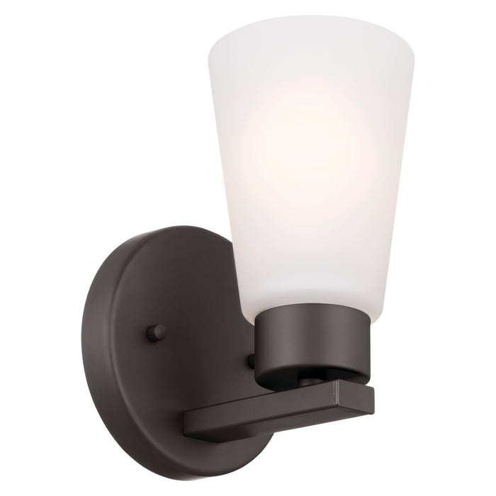 Kichler 52437OZ One Light Wall Sconce, Olde Bronze