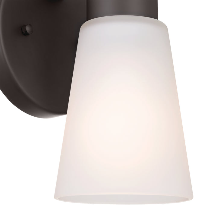 Kichler 52437OZ One Light Wall Sconce, Olde Bronze