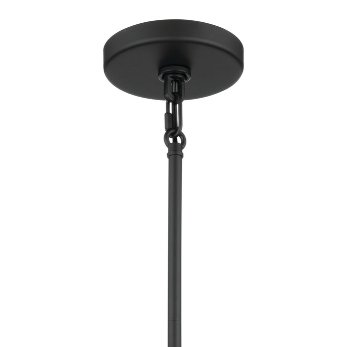 Kichler 52444BK One Light Mini Pendant, Black