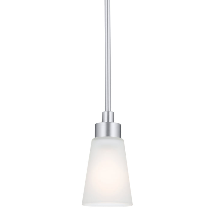 Kichler 52444NI One Light Mini Pendant, Brushed Nickel