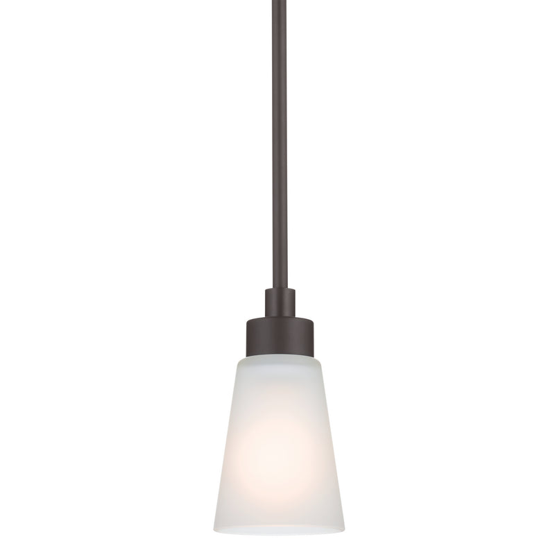 Kichler 52444OZ One Light Mini Pendant, Olde Bronze