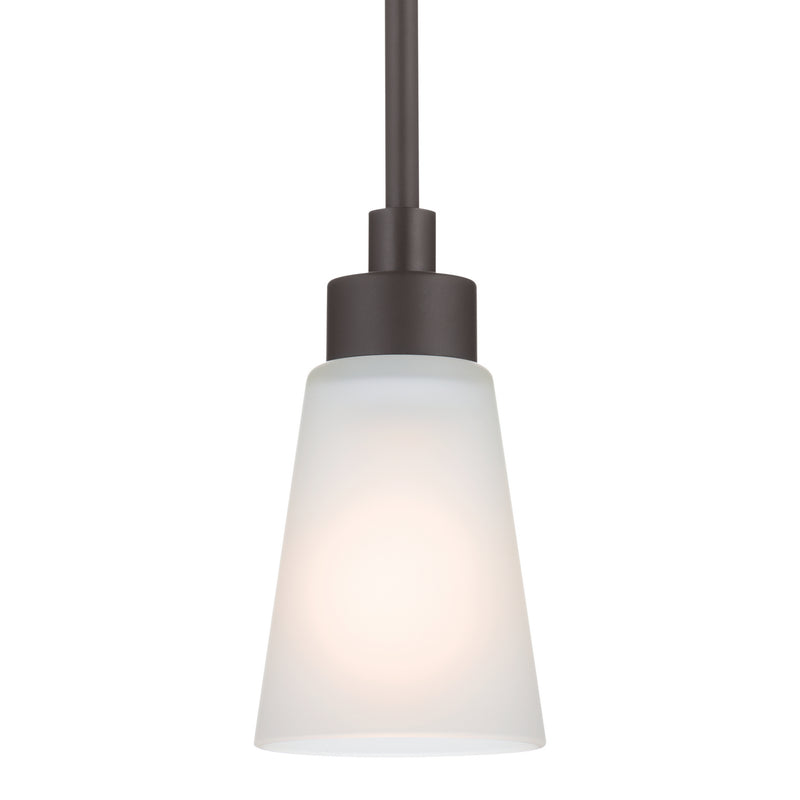 Kichler 52444OZ One Light Mini Pendant, Olde Bronze