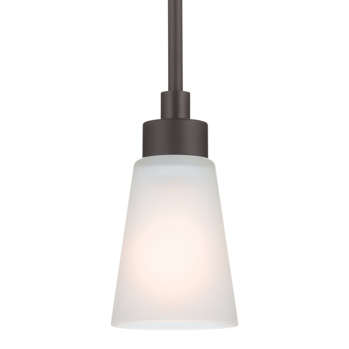 Kichler 52444OZ One Light Mini Pendant, Olde Bronze