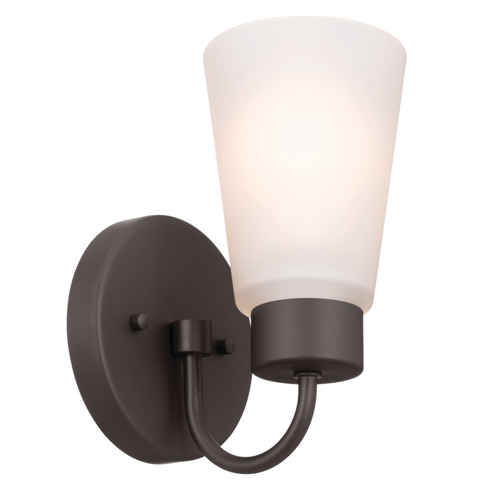 Kichler 52445OZ One Light Wall Sconce, Olde Bronze