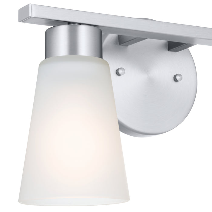 Kichler 55120NI Two Light Bath, Brushed Nickel