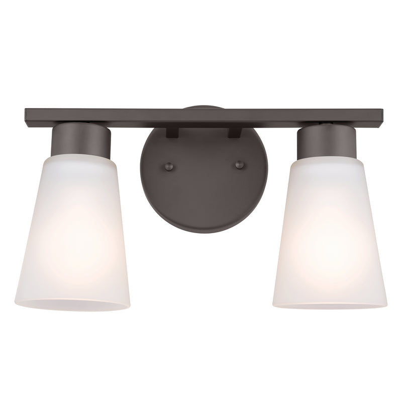 Kichler 55120OZ Two Light Bath, Olde Bronze
