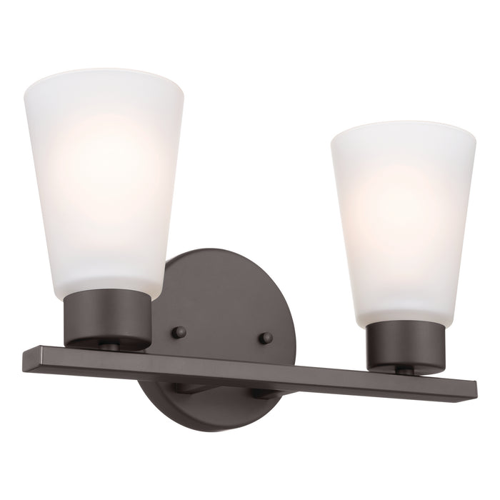 Kichler 55120OZ Two Light Bath, Olde Bronze