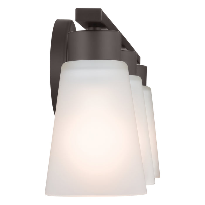 Kichler 55121OZ Three Light Bath, Olde Bronze