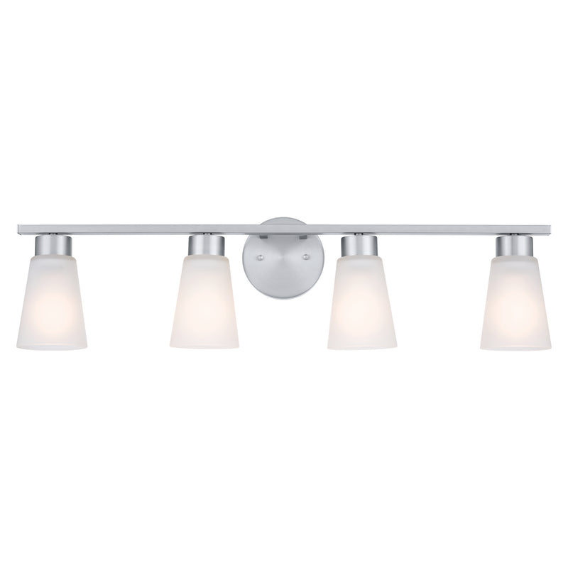 Kichler 55122NI Four Light Bath, Brushed Nickel
