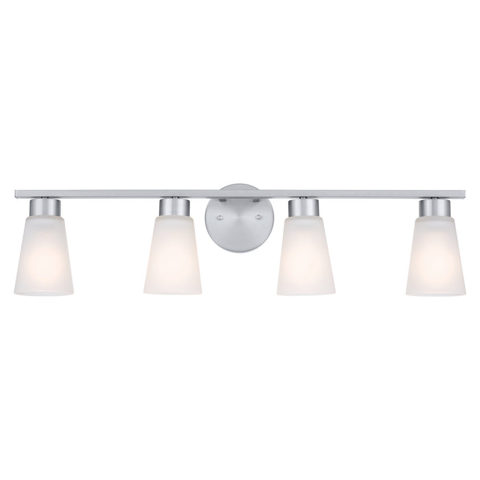 Kichler 55122NI Four Light Bath, Brushed Nickel