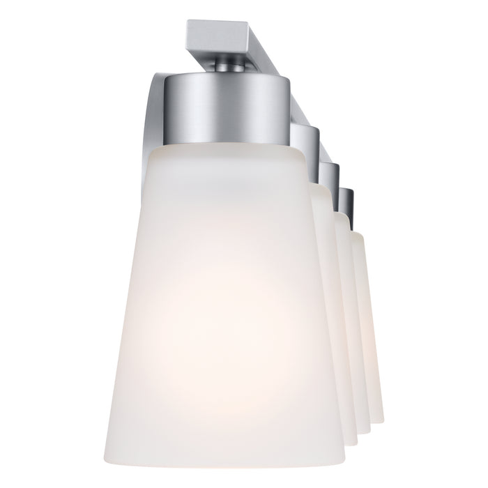 Kichler 55122NI Four Light Bath, Brushed Nickel