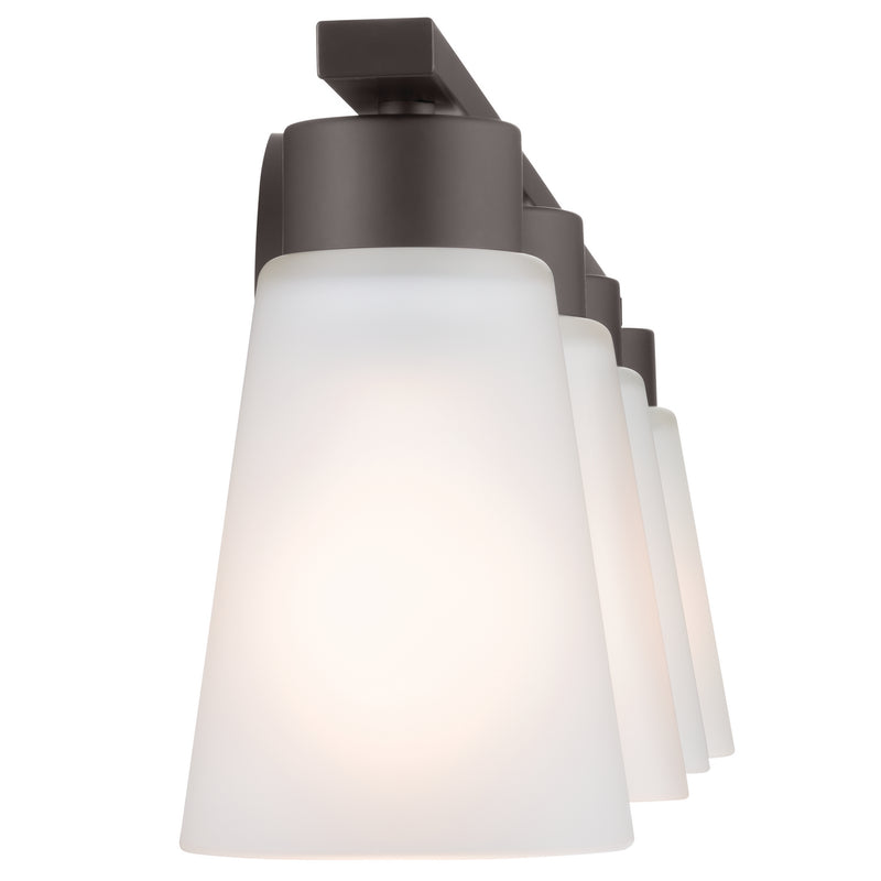 Kichler 55122OZ Four Light Bath, Olde Bronze