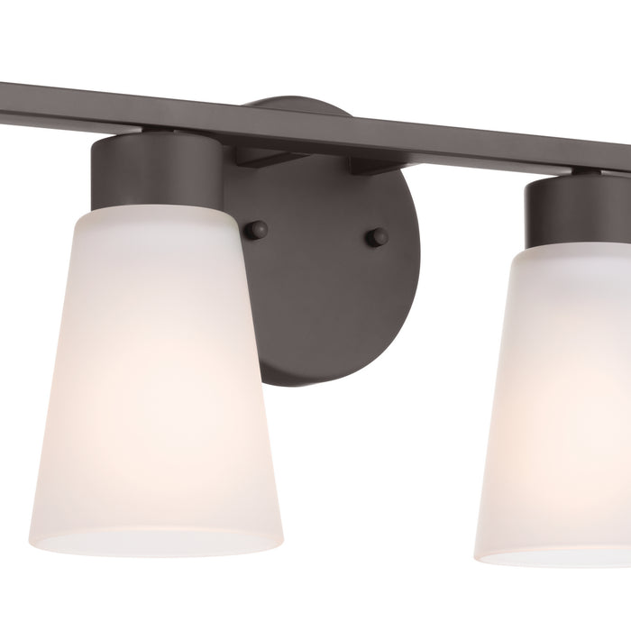Kichler 55122OZ Four Light Bath, Olde Bronze