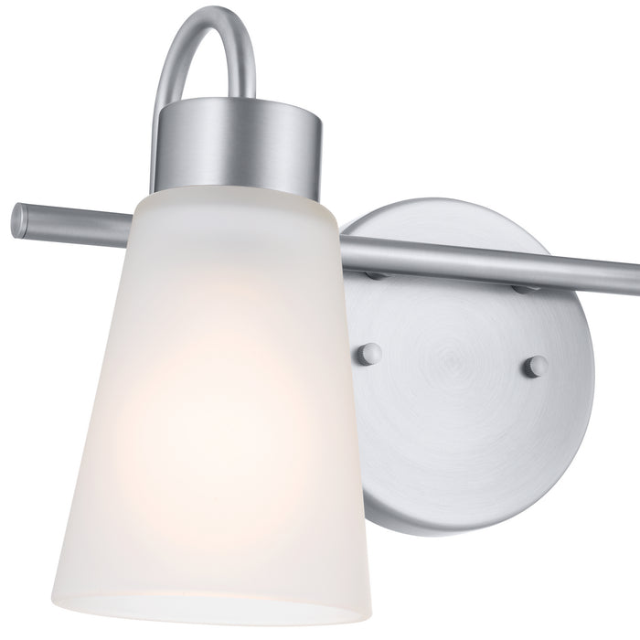 Kichler 55125NI Two Light Bath, Brushed Nickel