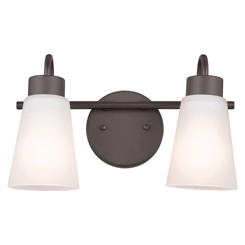 Kichler 55125OZ Two Light Bath, Olde Bronze