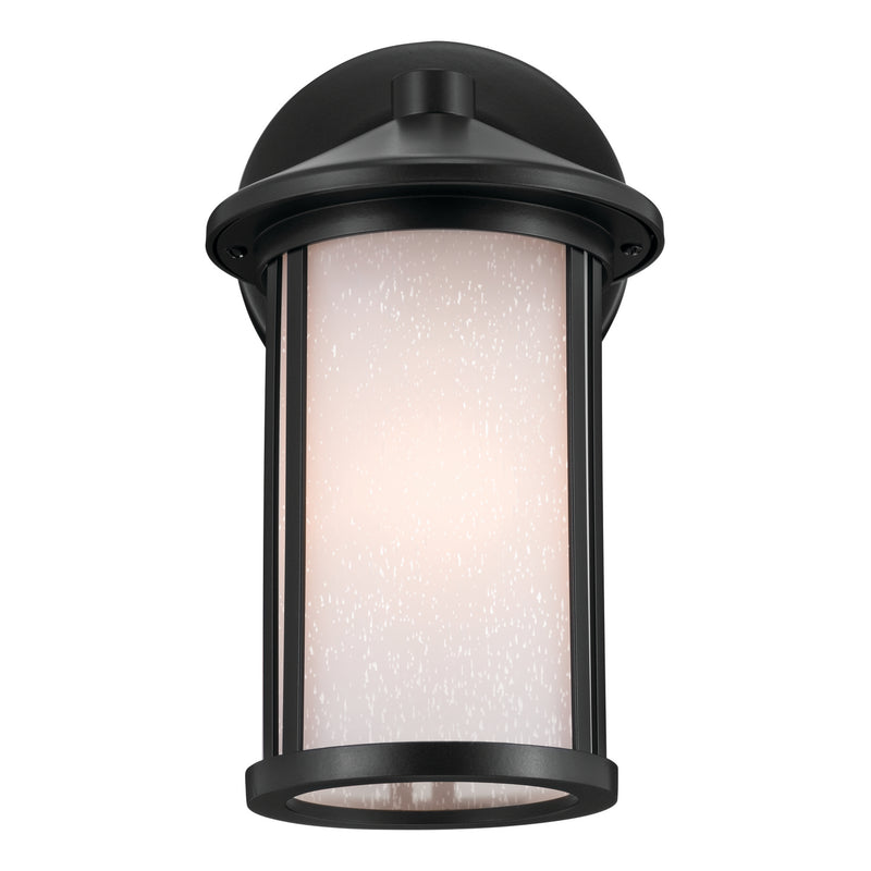 Kichler 59098BK One Light Outdoor Wall Mount, Black
