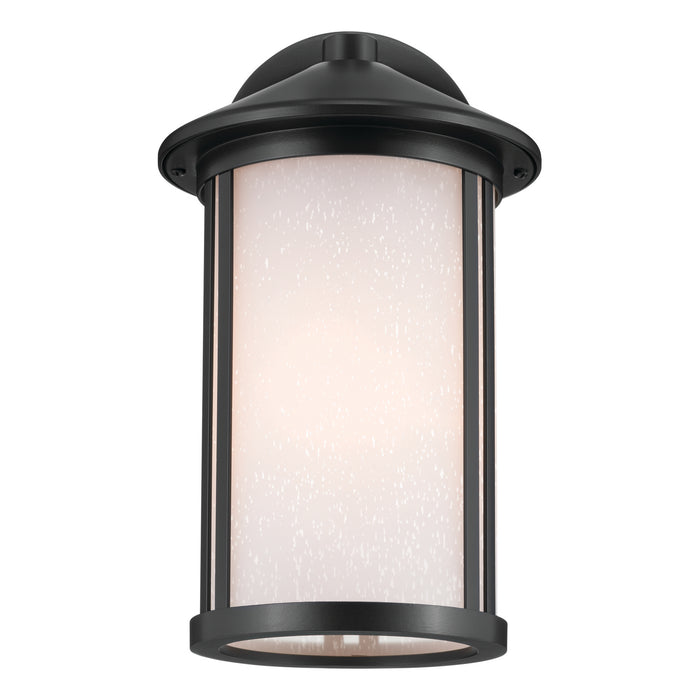 Kichler 59099BK One Light Outdoor Wall Mount, Black