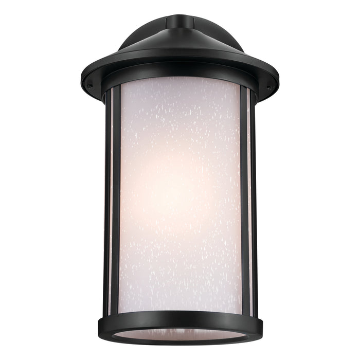 Kichler 59100BK One Light Outdoor Wall Mount, Black