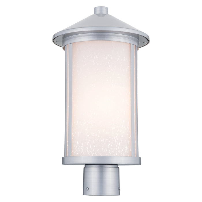 Kichler 59101BA One Light Outdoor Post Mount, Brushed Aluminum