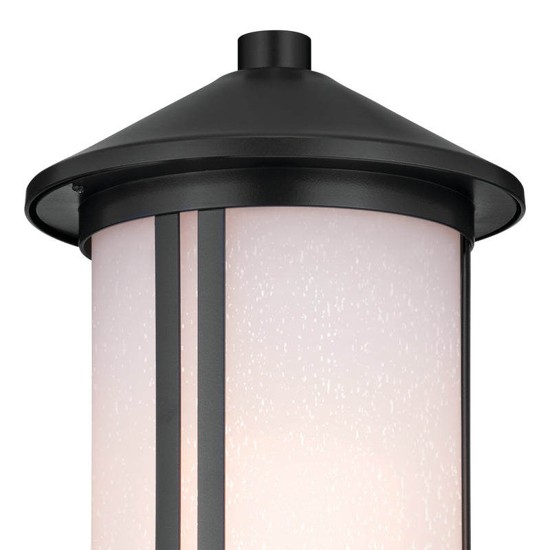Kichler 59101BK One Light Outdoor Post Mount, Black