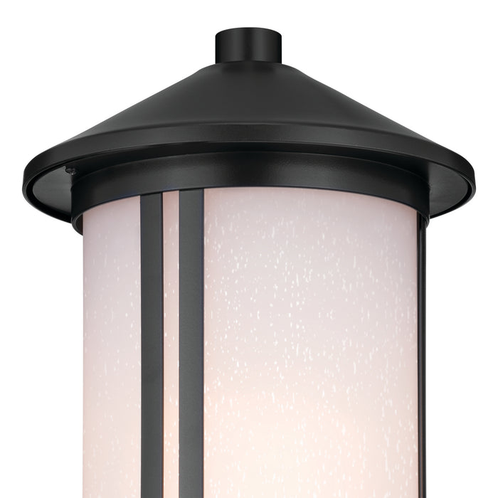 Kichler 59101BK One Light Outdoor Post Mount, Black