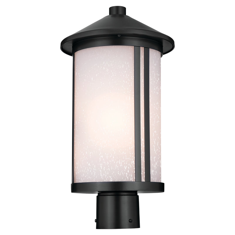 Kichler 59101BK One Light Outdoor Post Mount, Black