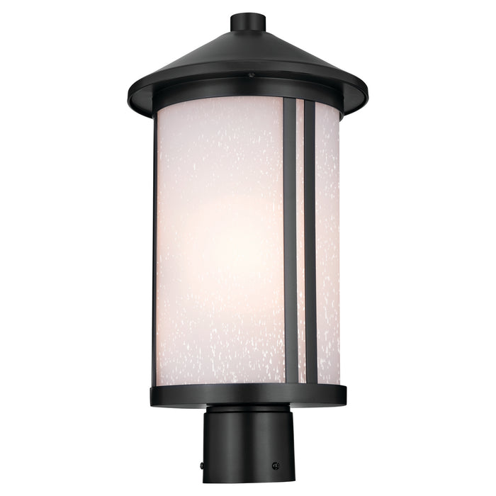 Kichler 59101BK One Light Outdoor Post Mount, Black