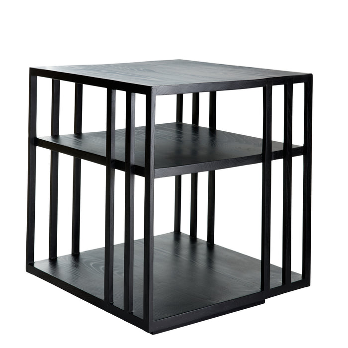 Arteriors 2093 Side Table, Ebony