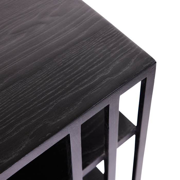 Arteriors 2093 Side Table, Ebony