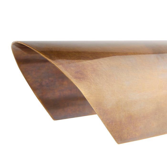 Arteriors 42039 Two Light Table Lamp, Vintage Brass