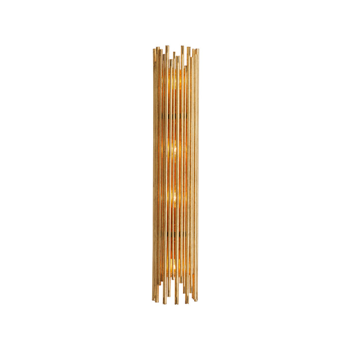 Arteriors 42045 Four Light Wall Sconce, Gold Leaf