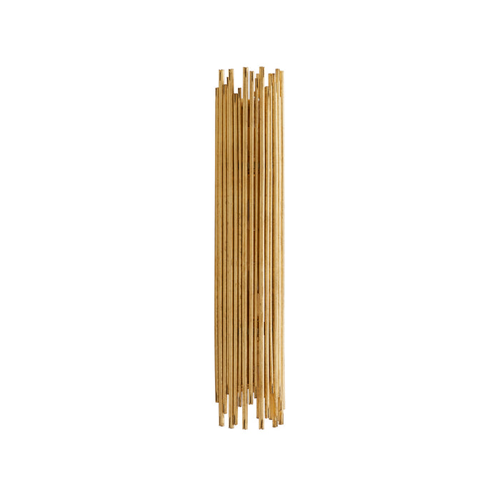 Arteriors 42045 Four Light Wall Sconce, Gold Leaf