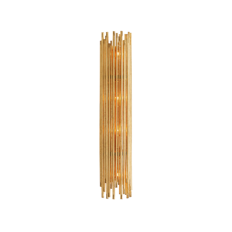 Arteriors 42045 Four Light Wall Sconce, Gold Leaf