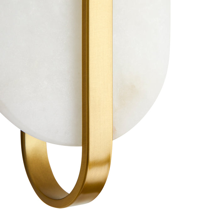 Arteriors 49106 Two Light Wall Sconce, White