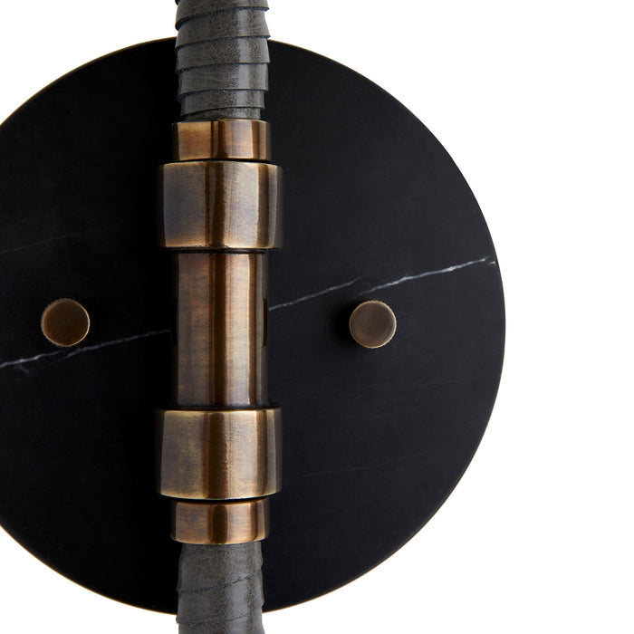 Arteriors 49175 One Light Wall Sconce, Bronze
