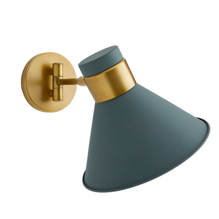 Arteriors 49201 One Light Wall Sconce, Cadet Blue