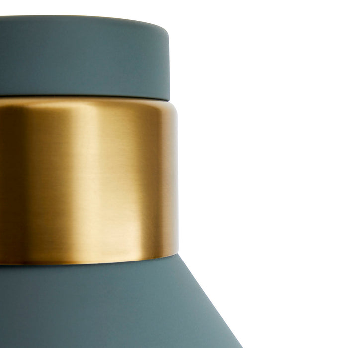 Arteriors 49201 One Light Wall Sconce, Cadet Blue