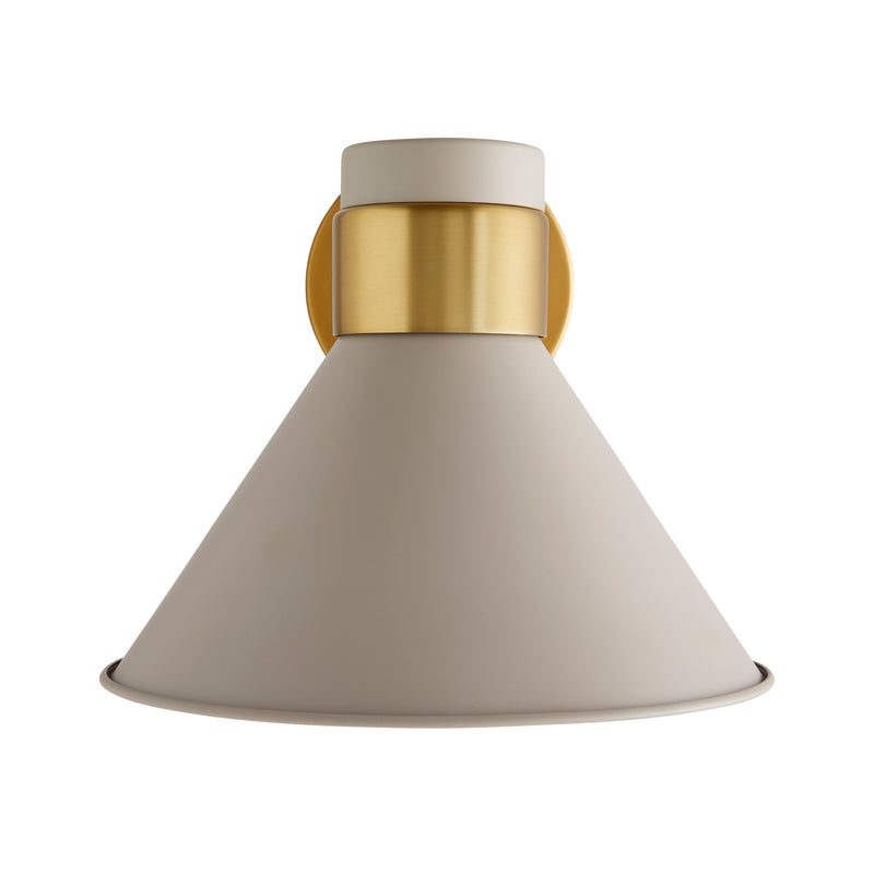 Arteriors 49204 One Light Wall Sconce, Taupe