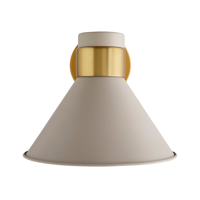 Arteriors 49204 One Light Wall Sconce, Taupe