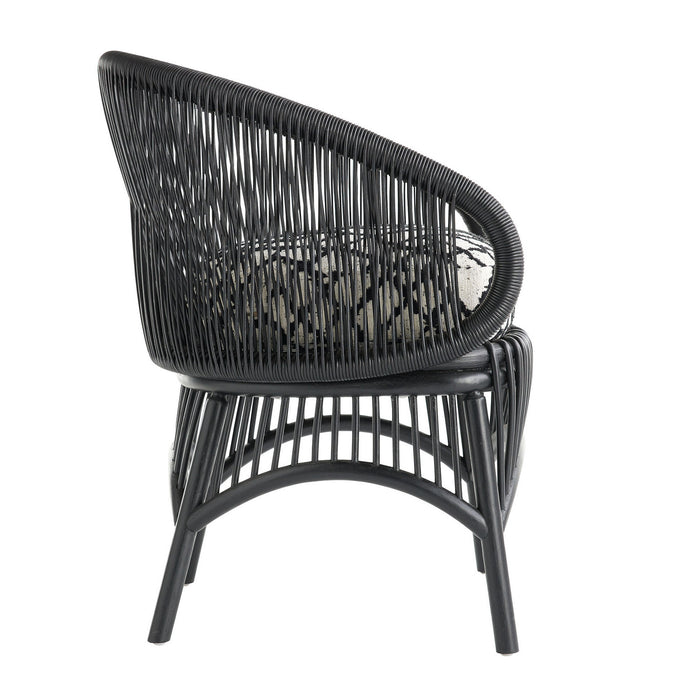 Arteriors 5015 Accent Chair, Black