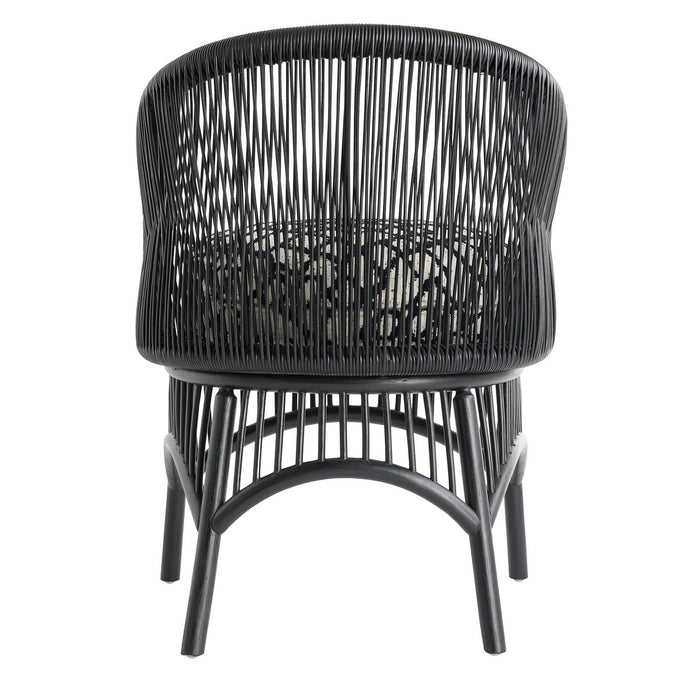 Arteriors 5015 Accent Chair, Black