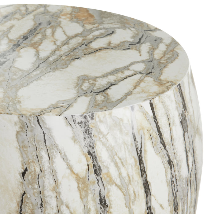Arteriors 5117 Side Table, Mojave Faux Marble