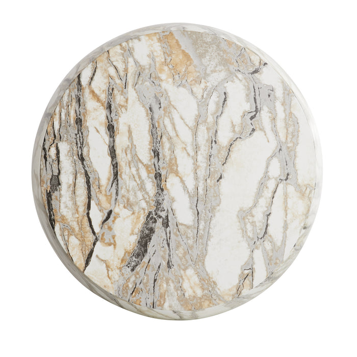 Arteriors 5117 Side Table, Mojave Faux Marble