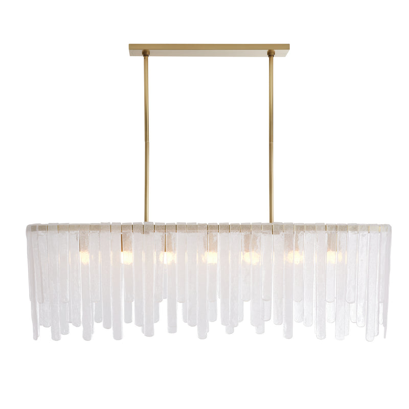 Arteriors 89065 Seven Light Chandelier, Clear