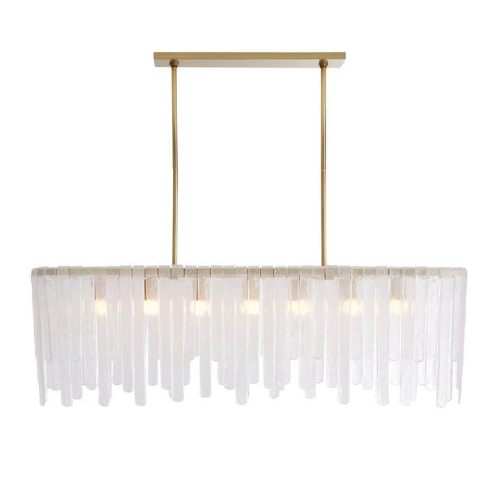 Arteriors 89065 Seven Light Chandelier, Clear