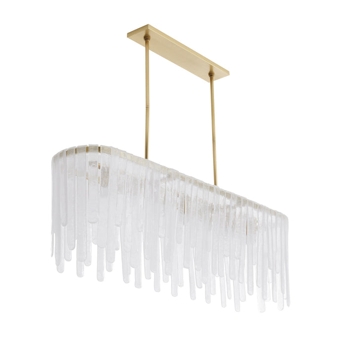 Arteriors 89065 Seven Light Chandelier, Clear