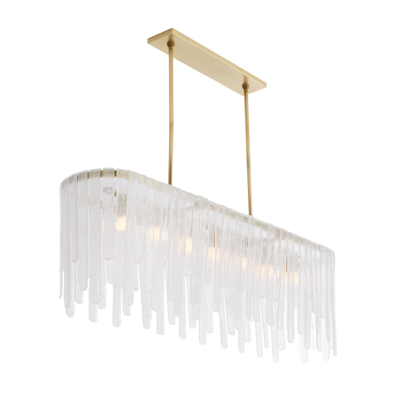 Arteriors 89065 Seven Light Chandelier, Clear