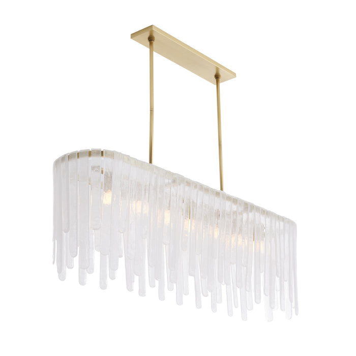 Arteriors 89065 Seven Light Chandelier, Clear
